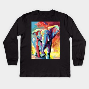 Elephant Kids Long Sleeve T-Shirt